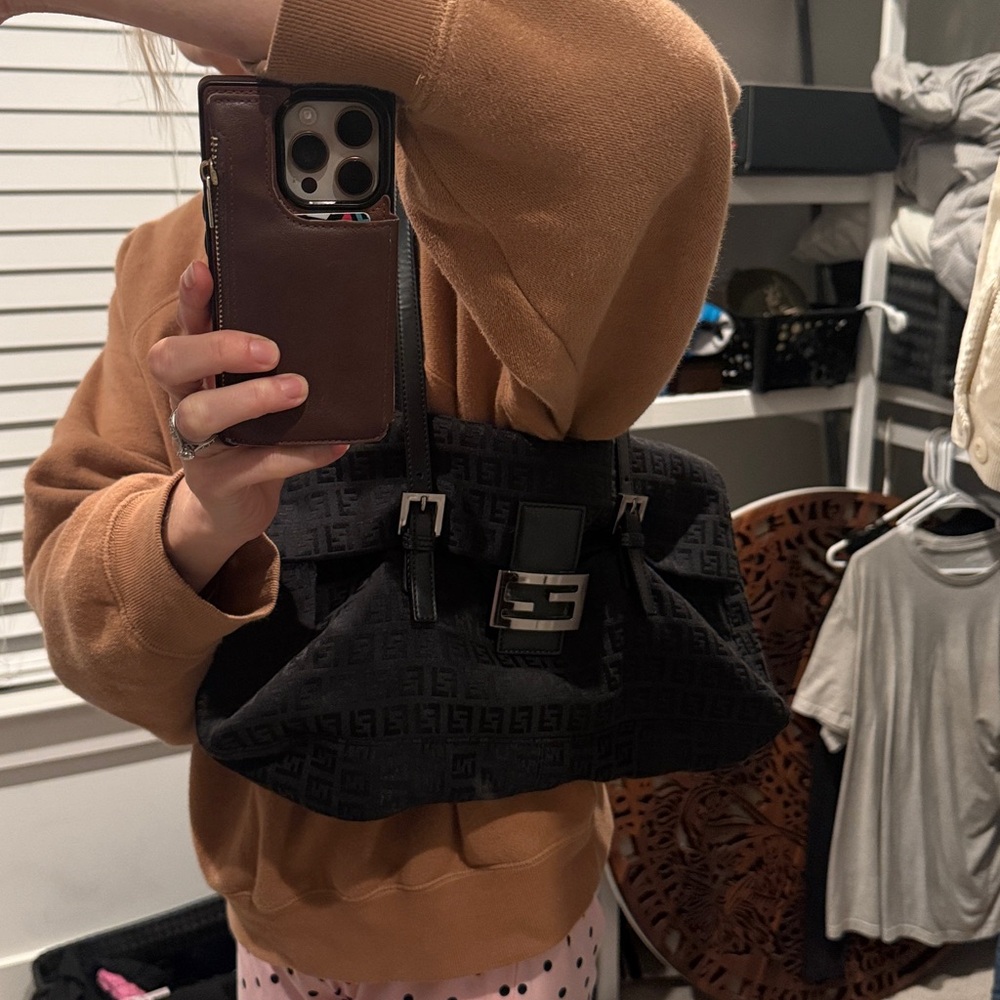 Fendi Zucca flap shoulder bag - Picture 10 of 14
